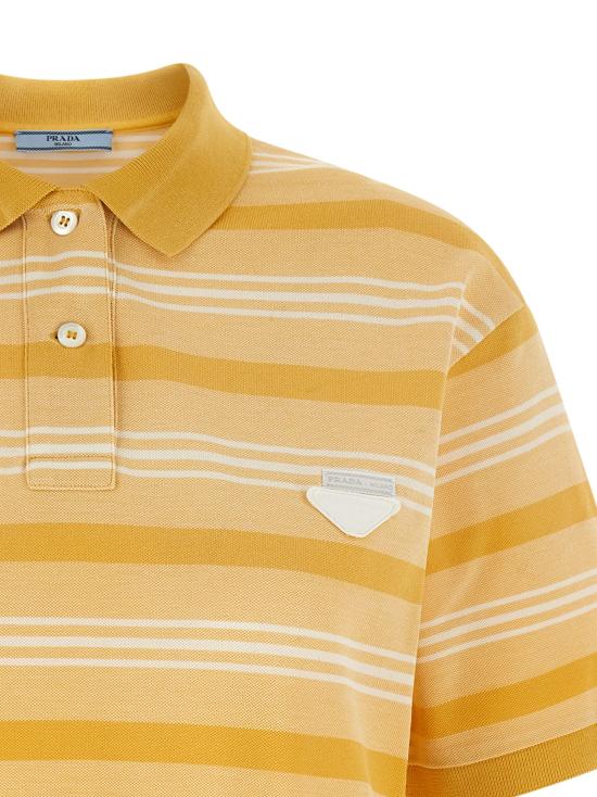 26SS 프라다 숏 원피스 33616SOOO188QF0F06 Yellow - PRADA