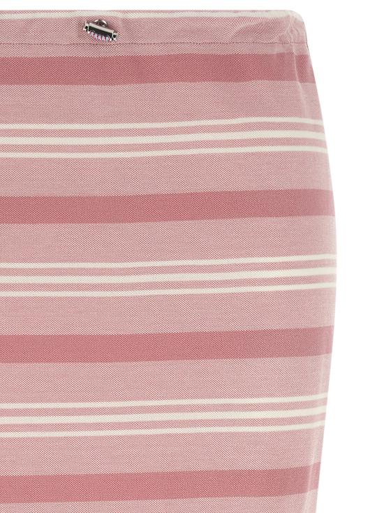 26SS 프라다 미디 스커트 31147SOOO188QF0E18 Pink - PRADA