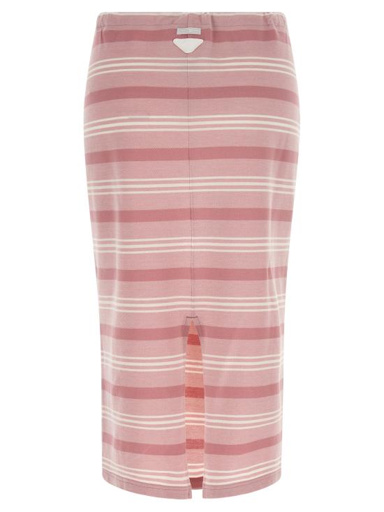 26SS 프라다 미디 스커트 31147SOOO188QF0E18 Pink - PRADA