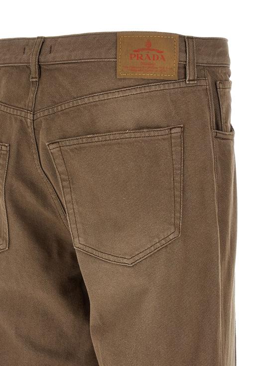 26SS 프라다 데님 팬츠 GEP437SOOO18NFF0631 Brown - PRADA