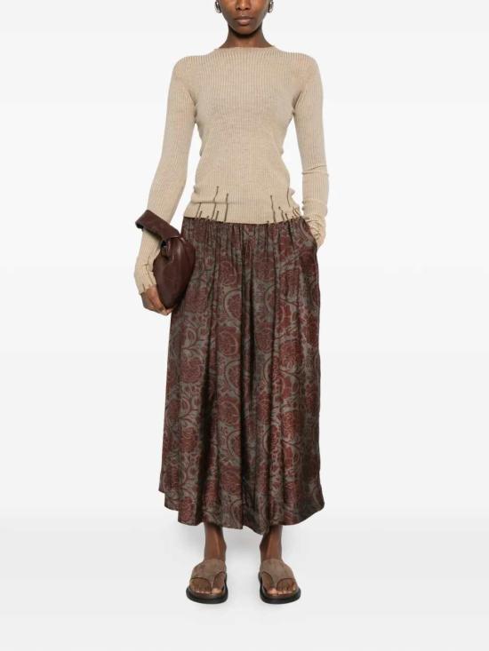 26SS 우마 왕 긴팔 티셔츠 UK7114 UW200 - UMA WANG