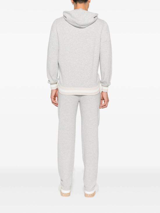 26SS 그랑싸쏘 트레이닝 웨어 Casa Frumoasa 후드 스트라이프 트리밍 트랙수트 - GRAN SASSO