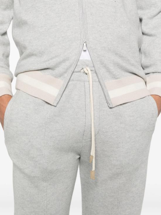 26SS 그랑싸쏘 트레이닝 웨어 Casa Frumoasa 후드 스트라이프 트리밍 트랙수트 - GRAN SASSO