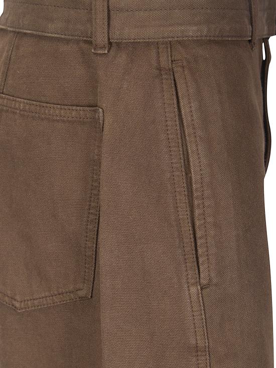 26SS 르메르 트위스트 벨티드 팬츠 PA326LD1068 BR423 CACAO - LEMAIRE