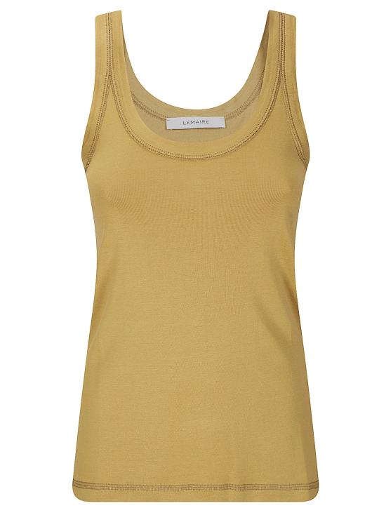 26SS 르메르 저지 탱크탑 TS0001LJ1016 YE550 OCHRE