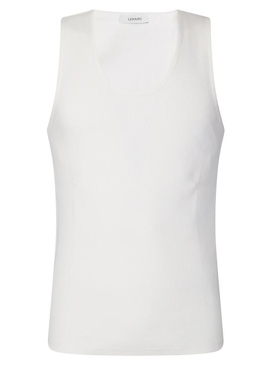 26SS 르메르 저지 탱크탑 TS0006LJ1030 WH086 MILK