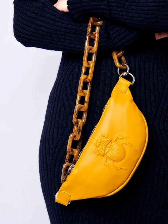  가브리엘 프랑첸 벨트백 FPS27CURRY Yellow - GABRIELE FRANTZEN