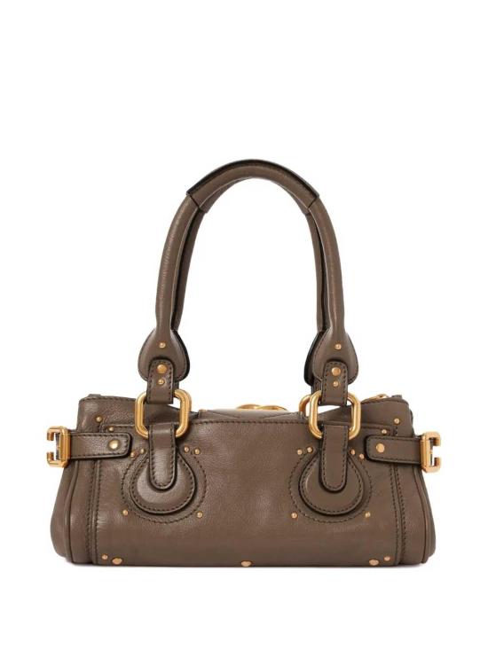 26SS 끌로에 스몰 그레인드 레더 패딩턴 백 CH26SS805P75344 Blue - CHLOE