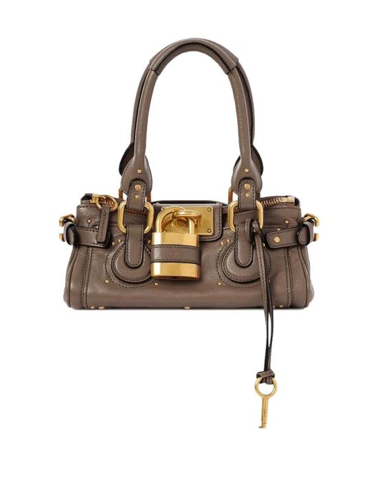 26SS 끌로에 스몰 그레인드 레더 패딩턴 백 CH26SS805P75344 Blue