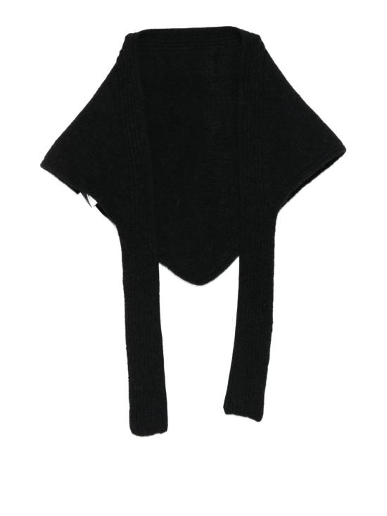 25FW 자크뮈스 르 샤를 그로 그레인 숄 ACU00669AK00227990 Black