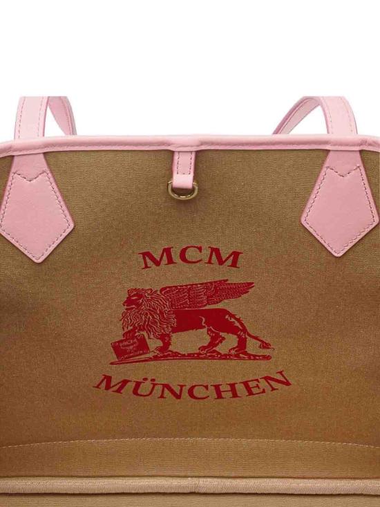 26SS 엠시엠 토트백 MWPGSLR02PZ001PZ Nude Neutrals - MCM