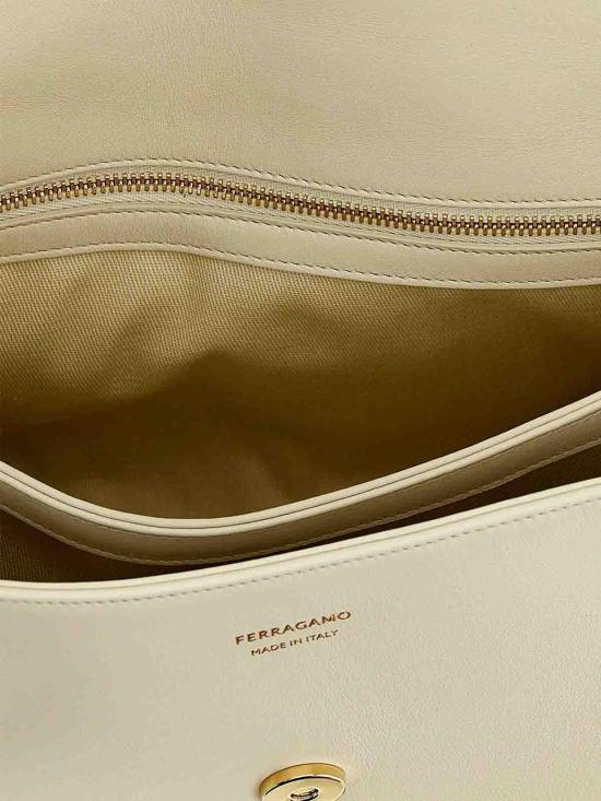 26SS 살바토레 페라가모 숄더백 21A471037100 White - SALVATORE FERRAGAMO