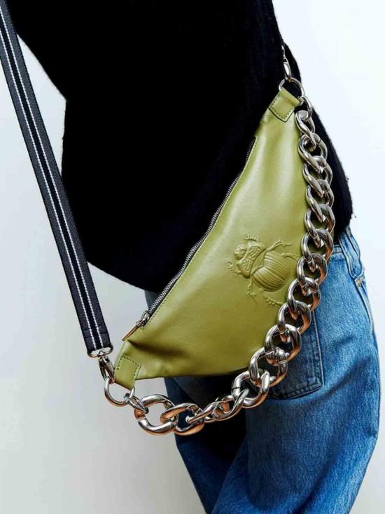  가브리엘 프랑첸 벨트백 FPS22OLIVE Green - GABRIELE FRANTZEN