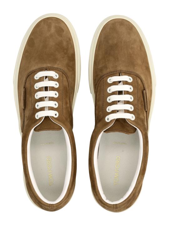 26SS 톰포드 스니커즈 J1434LCL215L EWE OLIVE BROWN - TOMFORD