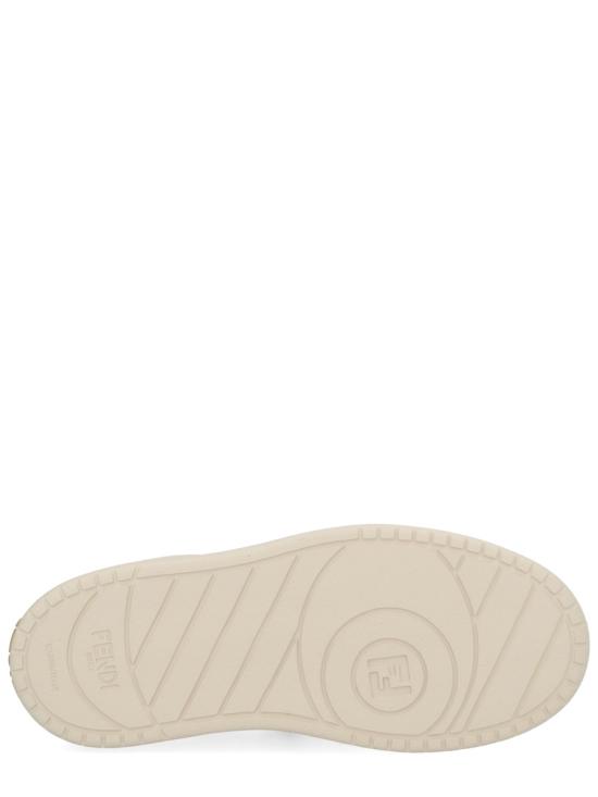 25FW 펜디 매치 소프트 레더 로우탑 스니커즈 8E8721 AY9NF1TO4 BEIGE - FENDI