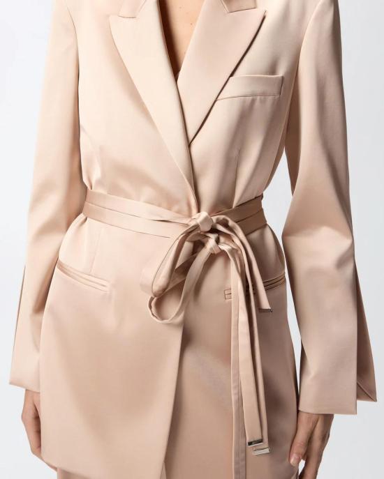 26SS 핑코 수트 자켓 106589A1Y5 Q35 Rosa mogano - PINKO