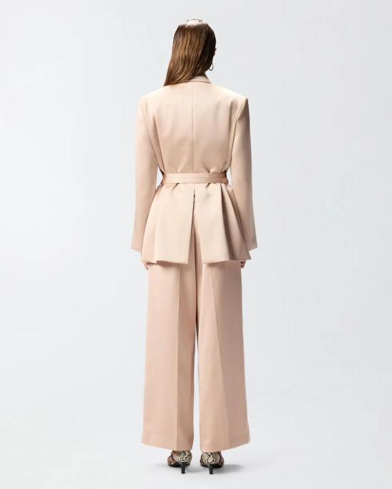 26SS 핑코 수트 자켓 106589A1Y5 Q35 Rosa mogano - PINKO