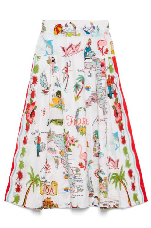 26SS 로이로져스 미디 스커트 ROG0144 CS40 0124 C0158 Mix - ROY ROGER'S