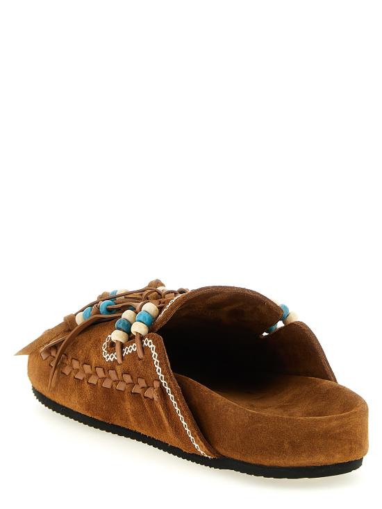 26SS 알라누이 플랫 슈즈 LWIJ006R26LEA00160006000 Brown - ALANUI