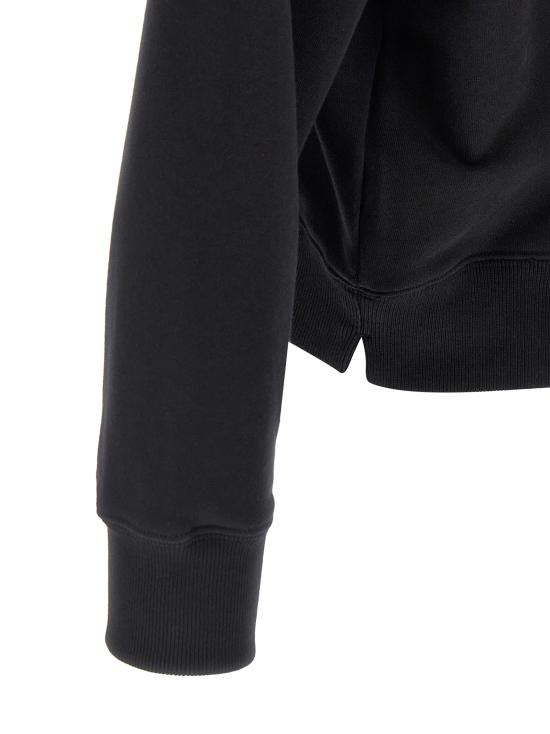 26SS 오프화이트 긴팔 티셔츠 OMBB085S26FLE00K00010001 Black - OFF WHITE