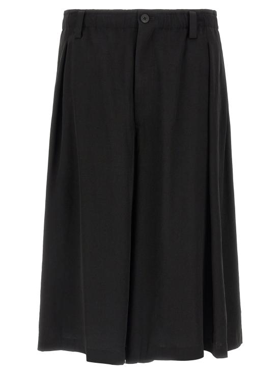 26SS 요지 야마모토 스트레이트 팬츠 HKP13500BLACK1 Black