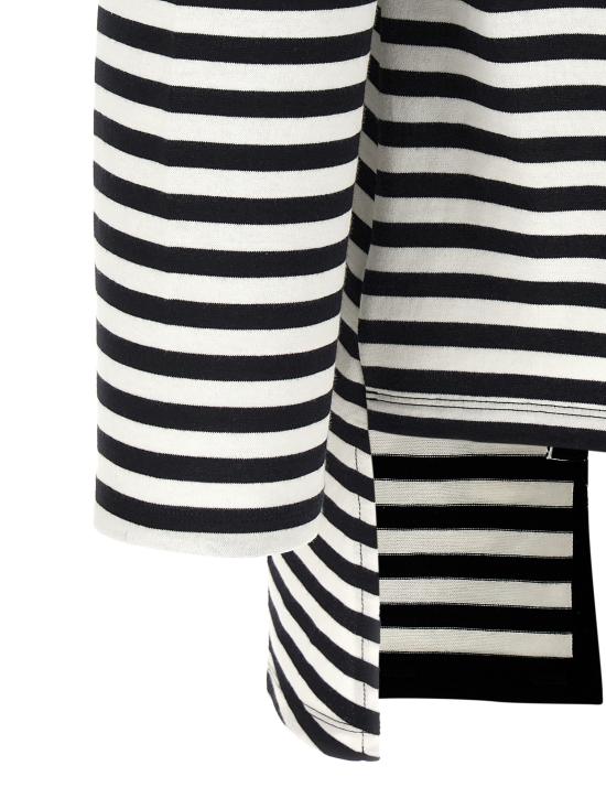 26SS 요지 야마모토 가디건 HKT56074WHTXBLK1 White Black - YOHJI YAMAMOTO