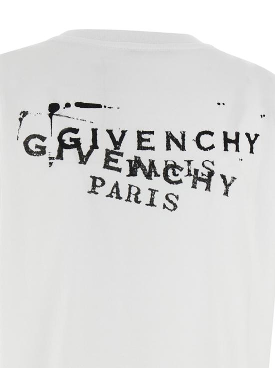 26SS 지방시 탑 BW70FJP7A7100 White - GIVENCHY