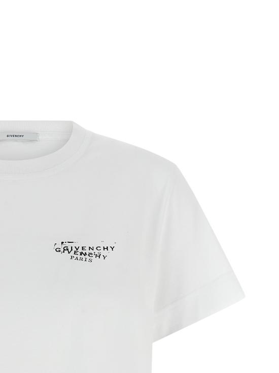 26SS 지방시 탑 BW70FJP7A7100 White - GIVENCHY