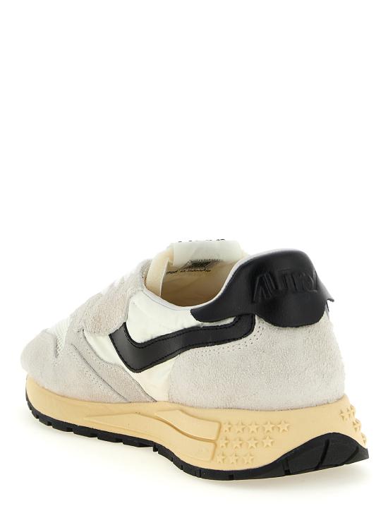 26SS 오트리 릴윈드 로우 나일론 스웨이드 스니커즈 WWLMUT50 Black - AUTRY