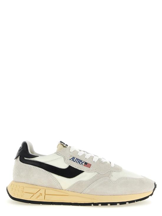 26SS 오트리 릴윈드 로우 나일론 스웨이드 스니커즈 WWLMUT50 Black