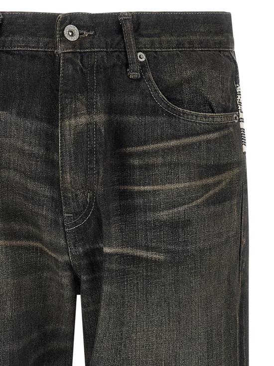 26SS 요지 야마모토 데님 팬츠 HKP94065BLACK Black - YOHJI YAMAMOTO