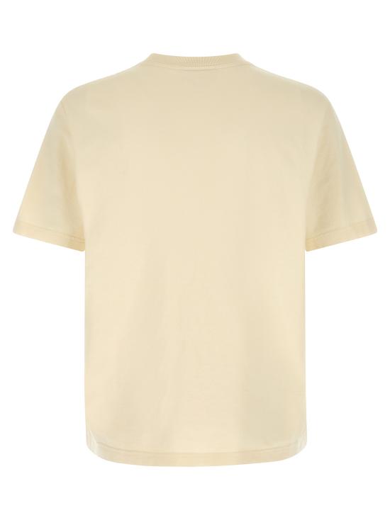26SS 메종키츠네 반팔 티셔츠 OM011CFKJ7025P702 Beige - MAISON KITSUNE