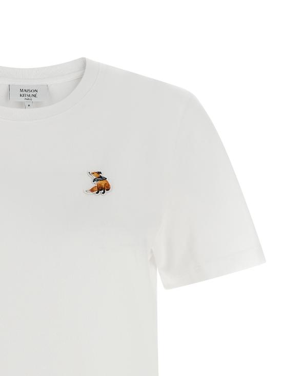 26SS 메종키츠네 드리밍 폭스 레귤러 티셔츠 QW00109KJ7026P100 White - MAISON KITSUNE