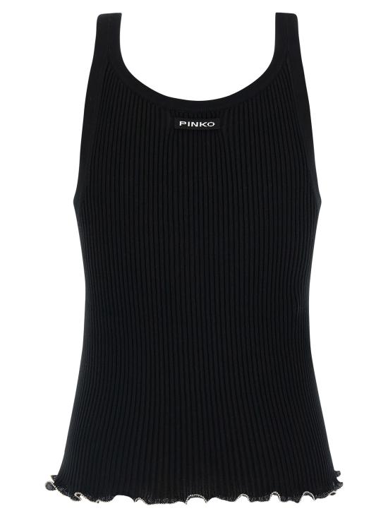 26SS 핑코 민소매 티셔츠 106323A343Z99 Black - PINKO