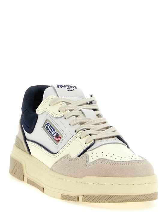 26SS 오트리 CLC 레더 스니커즈 ROLMMC13 Blue - AUTRY