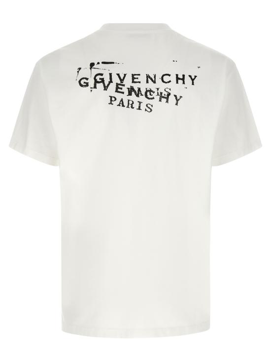 26SS 지방시 반팔 티셔츠 BM71NK3YSA100 White - GIVENCHY