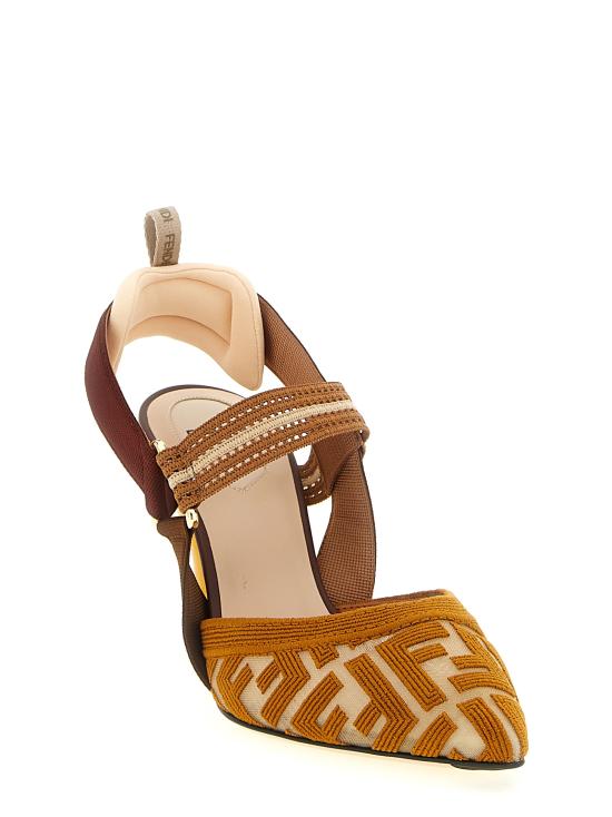 26SS 펜디 힐/펌프스 8J8875AWCXF1V8T Brown - FENDI