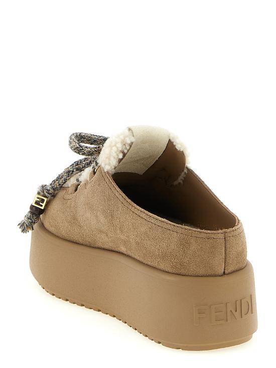 26SS 펜디 플랫 슈즈 8R8845TK6F1IET Beige - FENDI