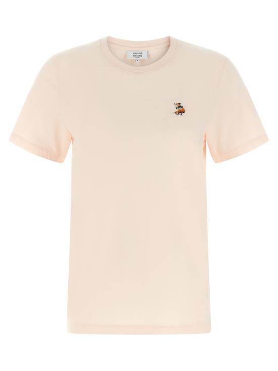 26SS 메종키츠네 드리밍 폭스 레귤러 티셔츠 QW00109KJ70260448 Pink