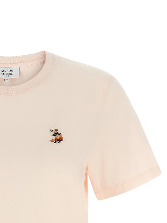 26SS 메종키츠네 드리밍 폭스 레귤러 티셔츠 QW00109KJ70260448 Pink - MAISON KITSUNE