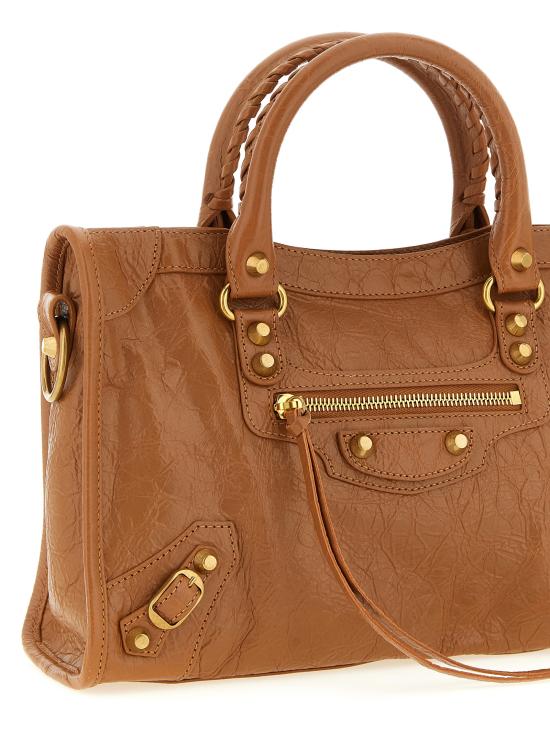 26SS 발렌시아가 르 시티 토트백 811442210F62630 Brown - BALENCIAGA