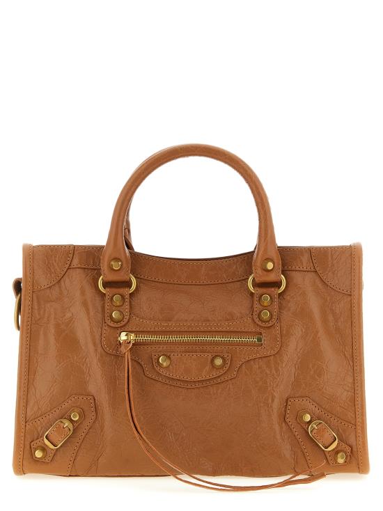 26SS 발렌시아가 르 시티 토트백 811442210F62630 Brown