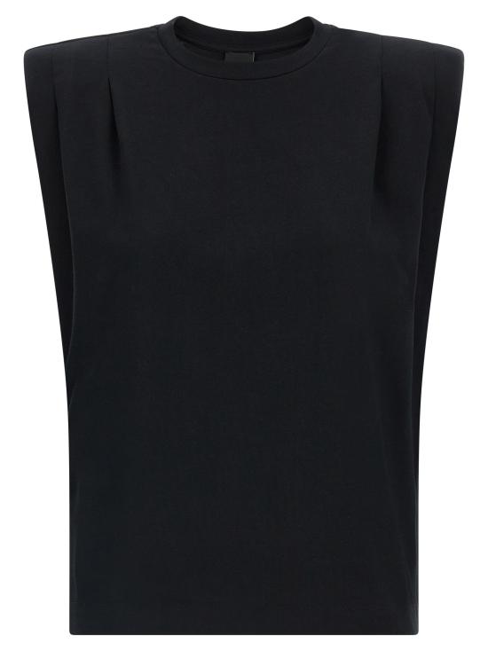 26SS 핑코 민소매 티셔츠 106720A3ARZ99 Black