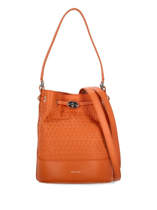 26SS 자넬라토 토트백 068980 1490000Z0394 Orange di sicilia
