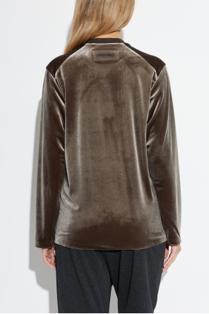 26SS 피어오브갓 긴팔 티셔츠 192HO257912FW BROWN DOM - FEAR OF GOD