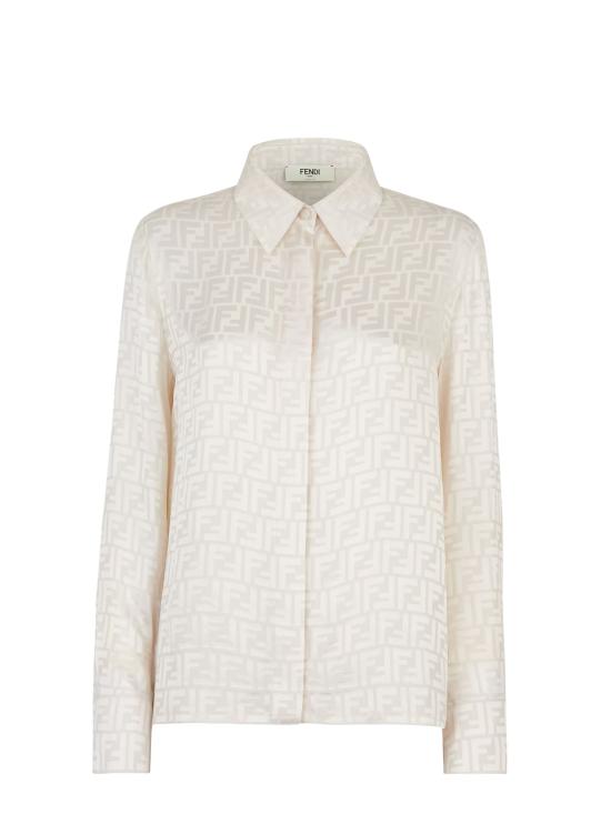 26SS 펜디 셔츠 FS8140 AJ0ZF1M2A White