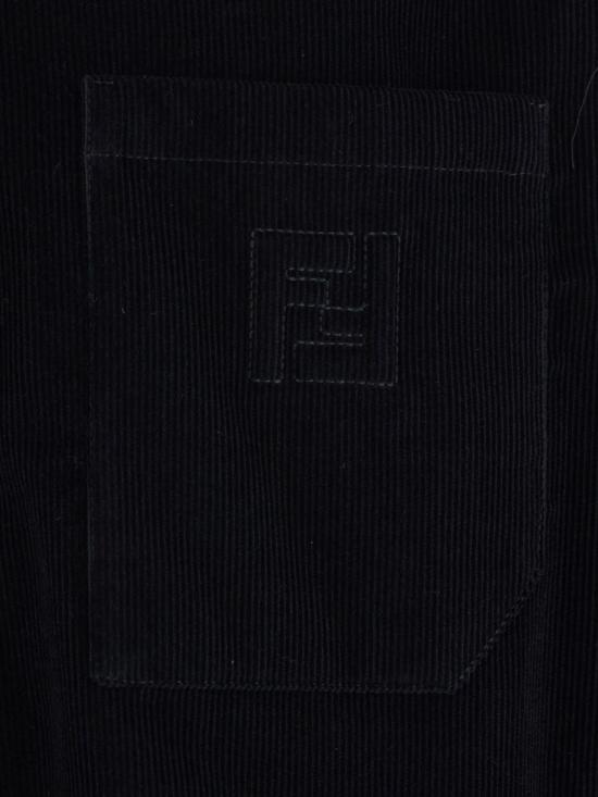 26SS 펜디 긴팔 셔츠 FS1296 ATEFF0QA1 Black - FENDI