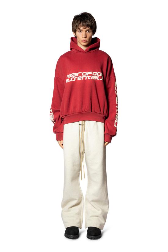 26SS 피어오브갓 후드 티셔츠 192HO256901F - FEAR OF GOD