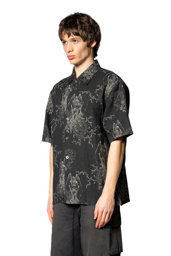 26SS 아워레가시 에브리 셔츠 숏슬리브 데스 페이즐리 프린트 M2262EDP - OUR LEGACY