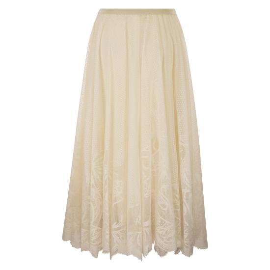 26SS 파비아나 필리피 롱 스커트 GND276F850 BUTTER - FABIANA FILIPPI